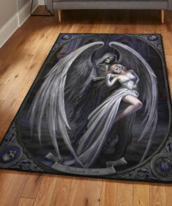 Skull Large Area Rugs Skull Tattoo Love Rug For Living Room Bedroom Decor