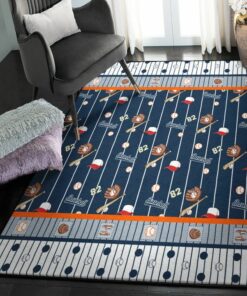 Baseball Bat Cool Rugs, Baseball Rug