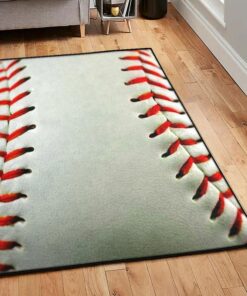 Baseball America Modern Rugs, 3d Baseball Rug