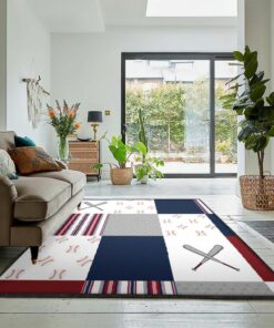 Baseball America Outdoor Carpet, Baseball Rug