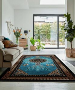 Personalized Viking Life Rug, Yggdrasil Viking Area Rugs