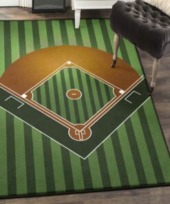 Baseball America Bedroom Rugs, Baseball Rug