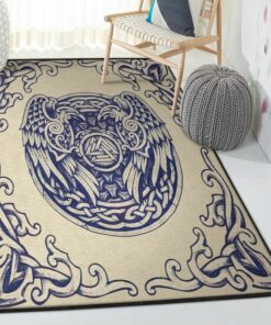 Viking Art Modern Rugs, Viking Rug Personalized Carpet Viking