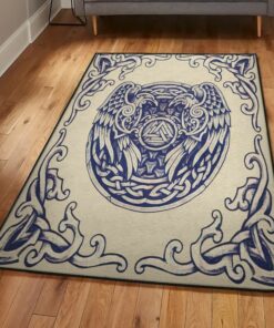 Viking Art Modern Rugs, Viking Rug Personalized Carpet Viking