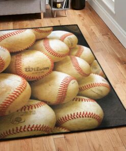 Baseball America Area Rugs, Baseball Rug