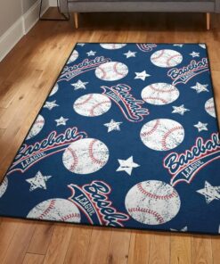 Baseball America Indoor Outdoor Carpet, Baseball Rug