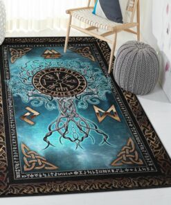 Viking Rugs, Yggdrasil Viking Rug Personalized Carpet Viking