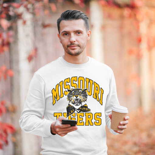 Vintage NCAA University of Missouri Tigers Logo Sweatshirt