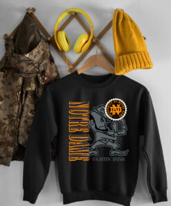 Vintage Notre Dame Fighting Irish Sweatshirt Size Adult For Fans