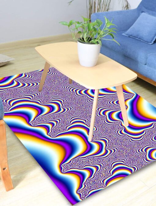 3D Vortex Carpet Bottomless Hole Optical Illusion Area Rug