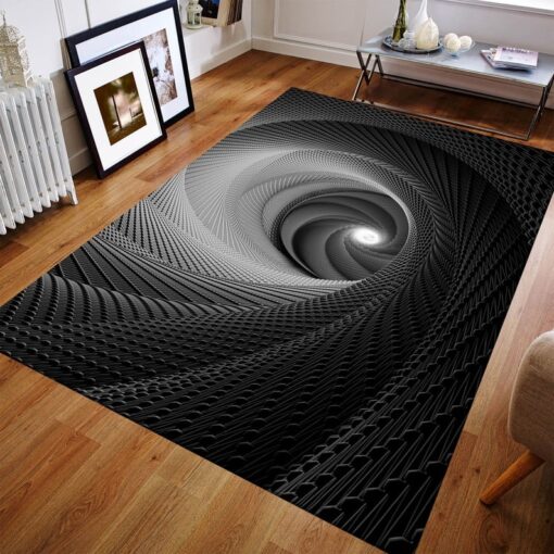 Vortex Illusion Rug 3D Vortex Rug, Rugs for bedroom