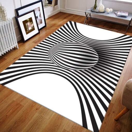 Vortex Illusion Rug 3D Vortex Rug, Illusion Rug