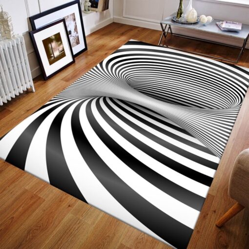 The Vortex Rug, Vortex Illusion Rug 3D Vortex Rug