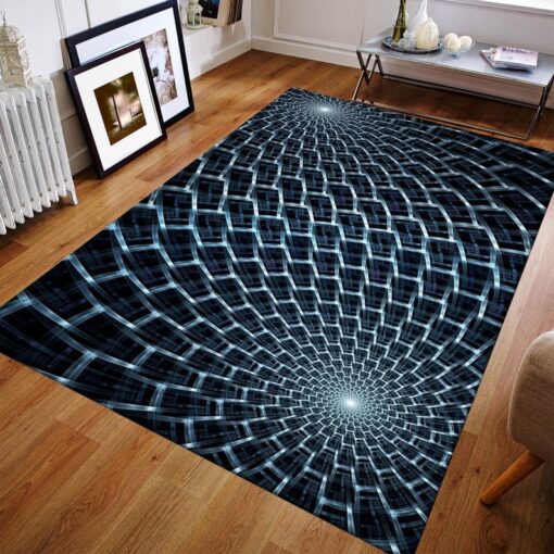 Vortex Illusion Rug 3D Vortex Rug, Vortex Carpet