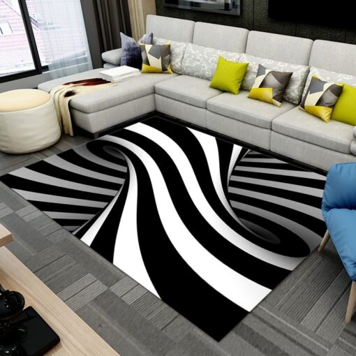 Illusion Rug, Optical Illusion Rug, Vortex Rug, Illustration Rug