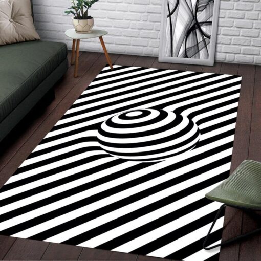 Illustration Rug, Vortex Rug For Living Room