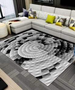Vortex Rug, 3D Rug, Illusion Carpet, Colorful Rug, Home Decor For Living Room, Bedroom