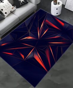 Neon vortex rug, Neon Illusion Rug, Gamer Rug, Gaming Room Decor