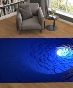 3D Vortex Rug, 3D Illusion Rug, Vortex Illusion Carpet