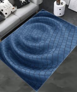 3D Vortex Illusion Rug Gifts for Family