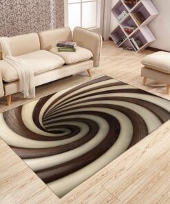 3d Rugs for Living Room, Optical Illusion Rug, Illusion Rug