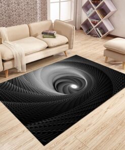 Optical Illusion Rug, 3D Effect Illusion Rug for Living Room