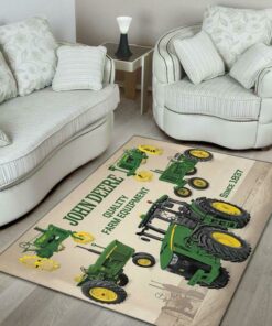 Johndeere Rug John Deere Farm Tractor Doormat