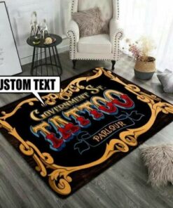 Personalized Tattoo Parlour Doormat Funny Tattoo Doormat