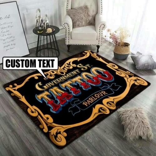 Personalized Tattoo Parlour Doormat Funny Tattoo Doormat