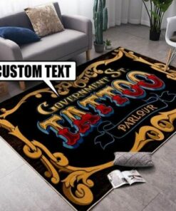 Personalized Tattoo Parlour Doormat Funny Tattoo Doormat