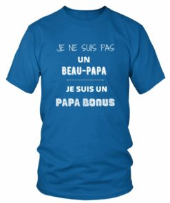 T Shirt Beau Père Papa Bonus