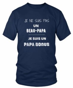 T Shirt Beau Père Papa Bonus