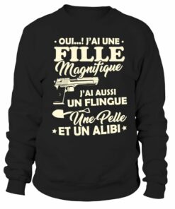 T Shirt Pour Papa Et Maman - J'Ai Une Fille Magnifique