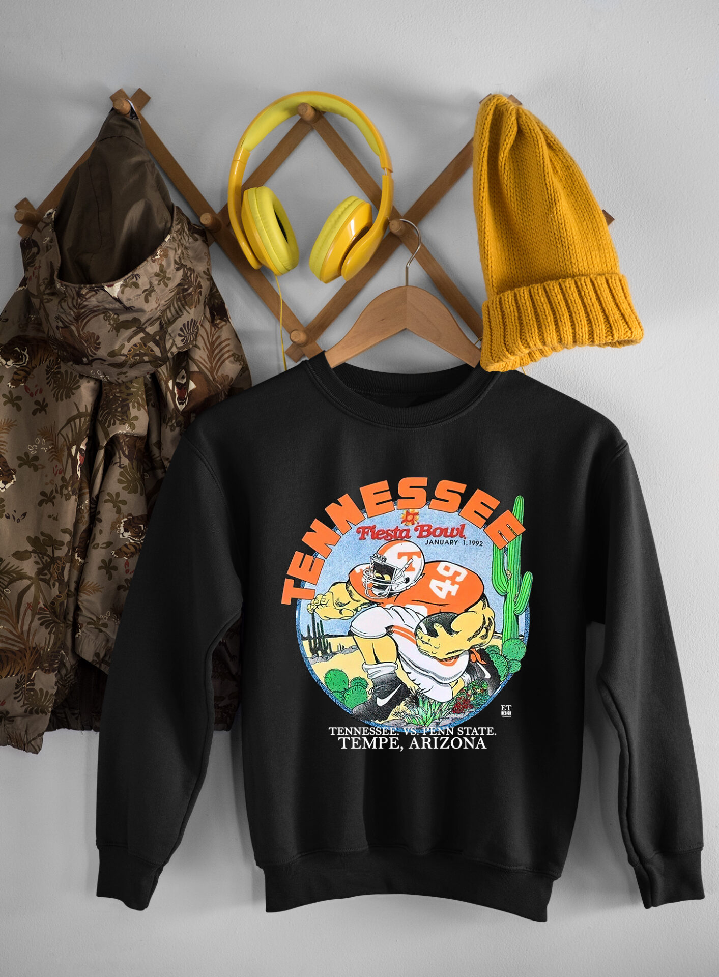 Vintage 90s Tennessee Volunteers Fiesta Bowl NCAA College Football Sweatshirt