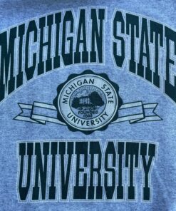 vintage michigan state university crew sweat shirt