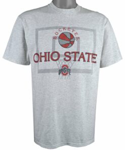 1990s Vintage Style NCAA Ohio State Buckeyes Deadstock T-Shirt Hoodie Sweatshirt Reprinted Full Size Gifts for Fans