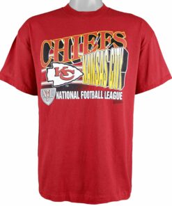 1990s Vintage Style NFL Kansas City Chiefs T-Shirt Hoodie Sweatshirt Reprinted Full Size Gifts for Fans