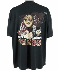 1990s Vintage Style NFL San Francisco 49ers T-Shirt Hoodie Sweatshirt Reprinted Full Size Gifts for Fans