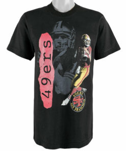 1990s Vintage Style San Francisco 49ers T-Shirt Hoodie Sweatshirt Reprinted Full Size Gifts for NFL Fans