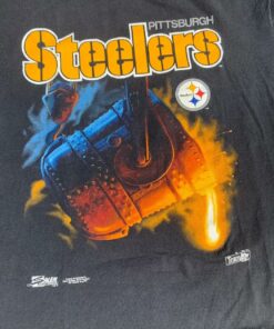 1991 Steelers Pittsburg T Shirt Hoodie Sweatshirt Full Size Full Color