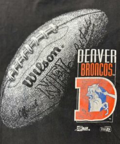 1992 NFL Denver Broncos T Shirt Hoodie Sweatshirt Full Size Full Color Gift for NFL Fans