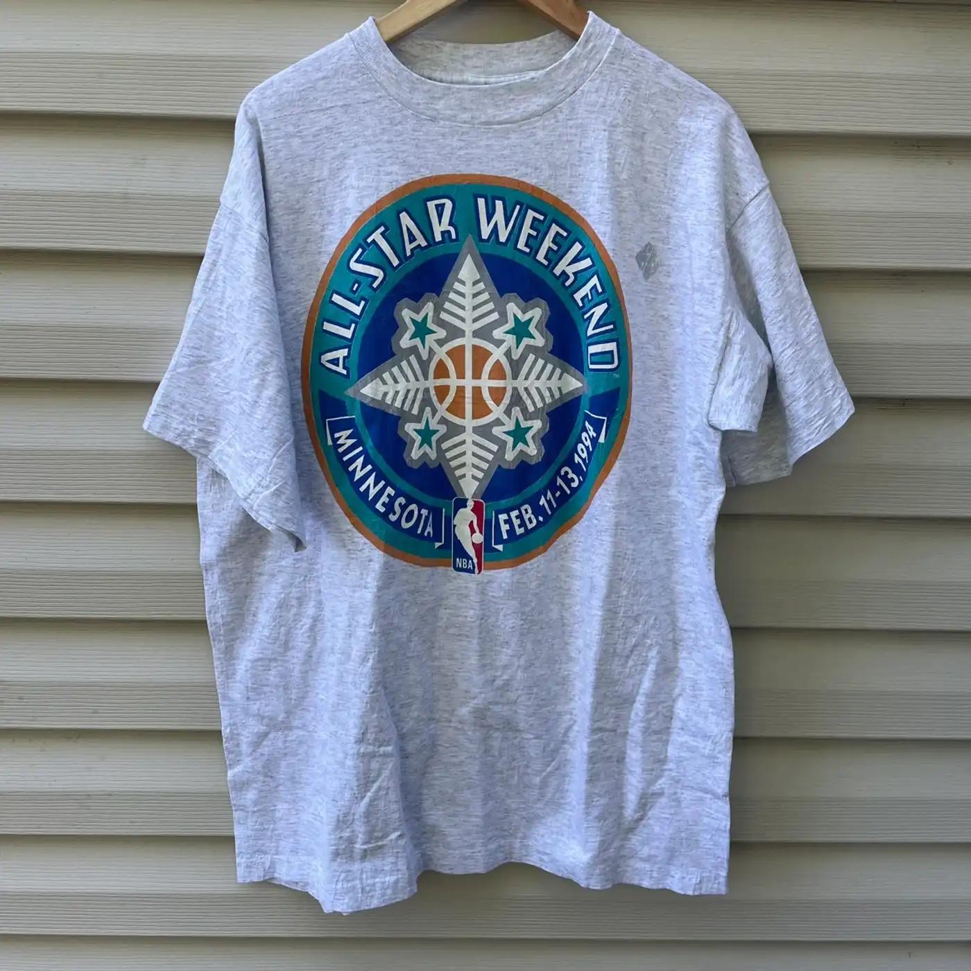 1994 BNA All-Star Weekend T-Shirt Sweatshirt Pullover Hoodie Reprinted Full Color Full Size Gift for BNA Fans