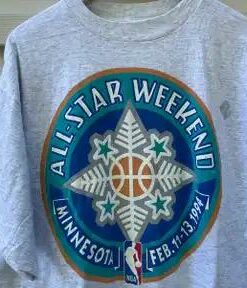 1994 BNA All-Star Weekend T-Shirt Sweatshirt Pullover Hoodie Reprinted Full Color Full Size Gift for BNA Fans