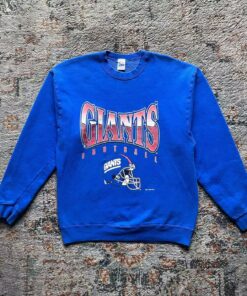 1994 New York Giants Sweatshirt T Shirt Hoodie Sweatshirt Full Size Full Color