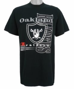 1995 Vintage Style NFL Oakland Raiders Spell-Out T-Shirt Hoodie Sweatshirt Reprinted Full Size Gifts for Fans
