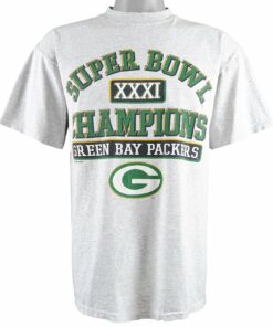1997 Vintage Style NFL Green Bay Packers, Super Bowl XXXI Champions T-Shirt Hoodie Sweatshirt Reprinted Full Size Gifts for Fans
