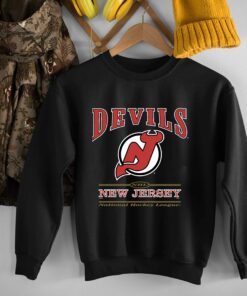 Vintage Style 90s New Jersey Devils Crewneck Sweatshirt, Shirt, Devils Hoodie Gift For NHL Fans