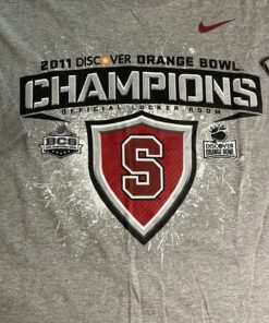 2011 Orange Bowl Champions Stanford Cardinals Tee Shirt, Stanford Cardinal Sports Fan Sweatshirt, Hoodie, Shirt Full Size, Gifts for Fans