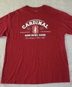 2016 Stanford Cardinal 102Nd Rose Bowl Game Graphic T-Shirt, Stanford Cardinal Sports Fan Sweatshirt, Hoodie, Shirt Full Size, Gifts for Fans