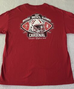 2016 Stanford Cardinal 102nd Rose Bowl Game NCAA Graphic T-Shirt, Stanford Sweatshirt, Hoodie, Shirt Gifts for NCAA Fans
